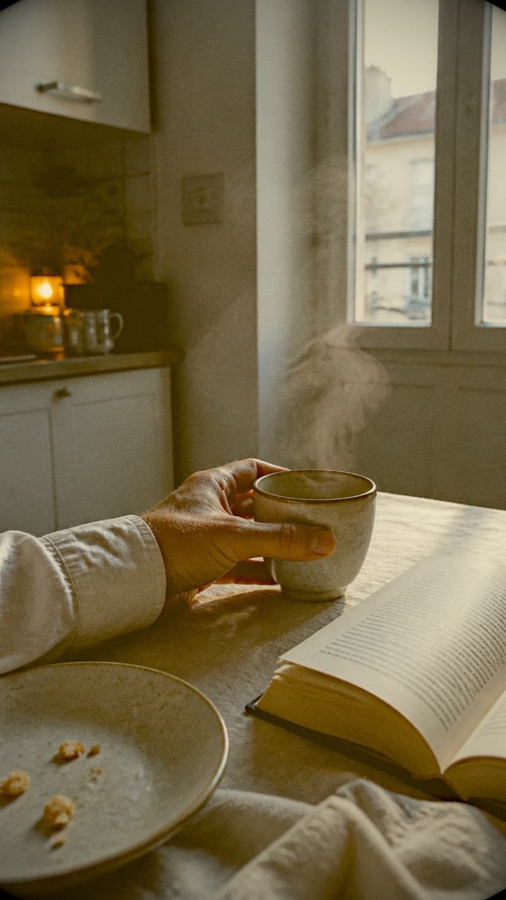 Morning coffee photographed with Tumble